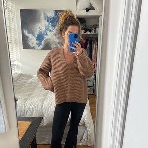 ACNE wool v-neck sweater